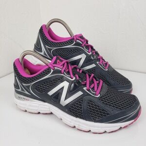 New Balance 560v6 Tech Ride Black Pink Silver Running Shoes W560RB6 Womens 9